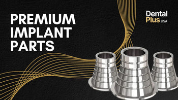 essential components such as titanium bases, analogs, lab screws, scan posts, and sleeves