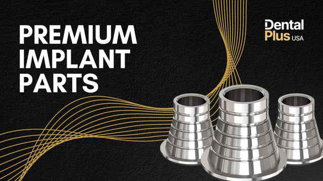 essential components such as titanium bases, analogs, lab screws, scan posts, and sleeves