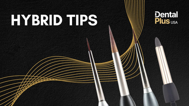 Hybrid Tips Used for Brushes and Composite Kits by Dental Labs