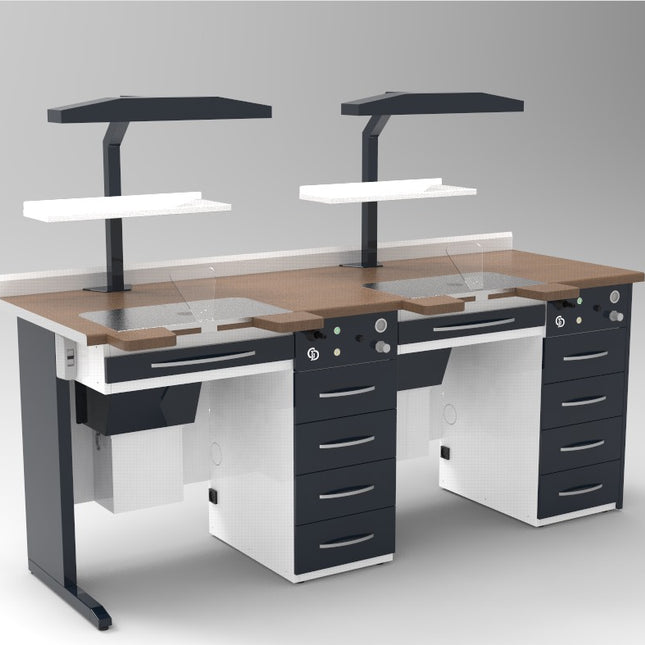 WORKBENCHES- DOUBLE VACUUM GPW 02
