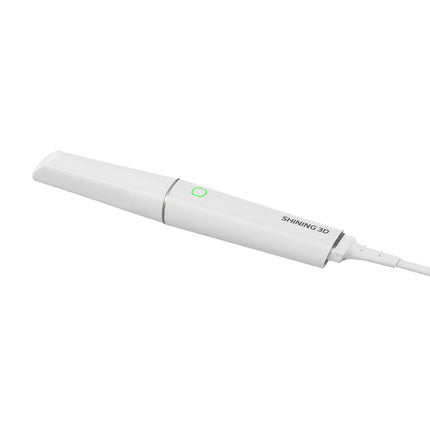 White electronic device with 'Shining 3D' branding on a white background