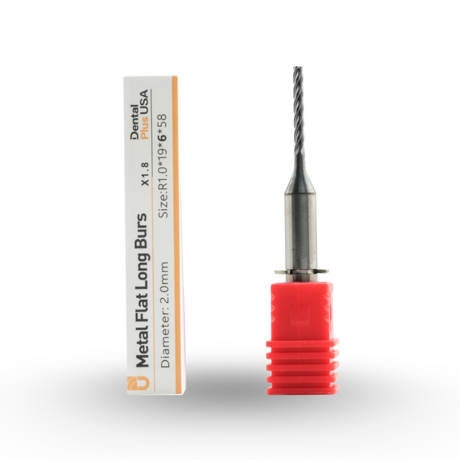 T5 - X1.8 DW Metal Flat Burs Long 2.0 mm X 1 Unit - DPMB49