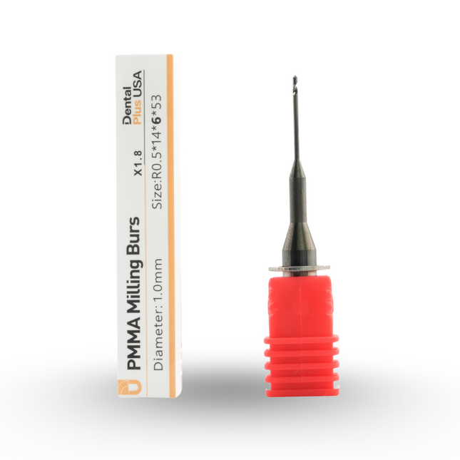 T12 - DP X1.8 DW PMMA Burs 1.0 mm Shank 6 mm X 1 Unit - DPMB43