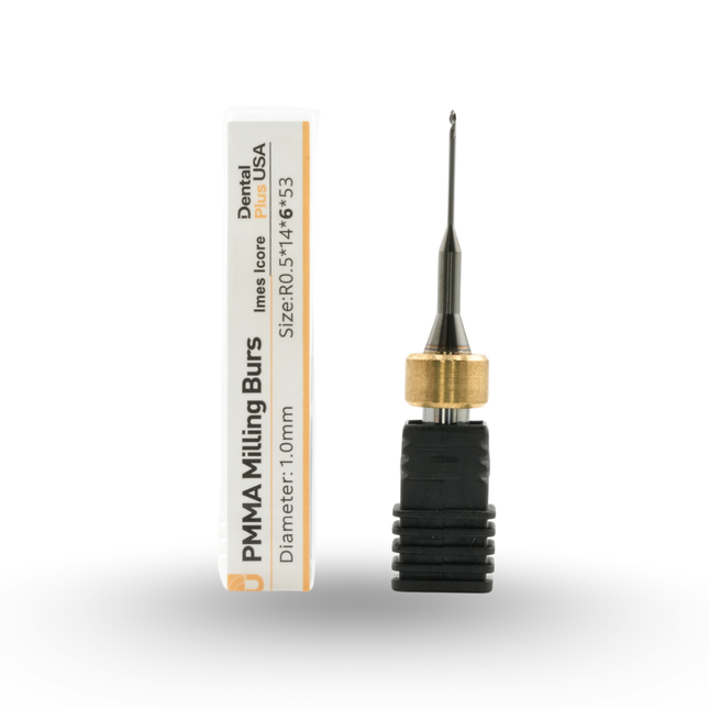 T12-Imes Icore  (350) PMMA  Burs 1.0 mmShank 6 mm X 1 Unit- DPMB18