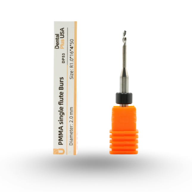 T5-DP53 Milling Burs single flaute for PMMA 2.0 mm X 1 Unit - DPMB28