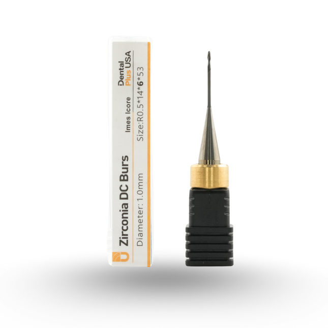 T14-Imes Icore (350) Zirconia DC Burs 1.0 mm X 1 Unit - DPMB20