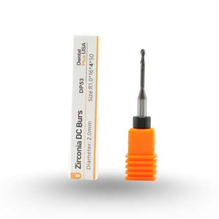 T1-DP53 Milling Burs for Zirconia 2.0 mm X 1 Unit - DPMB30